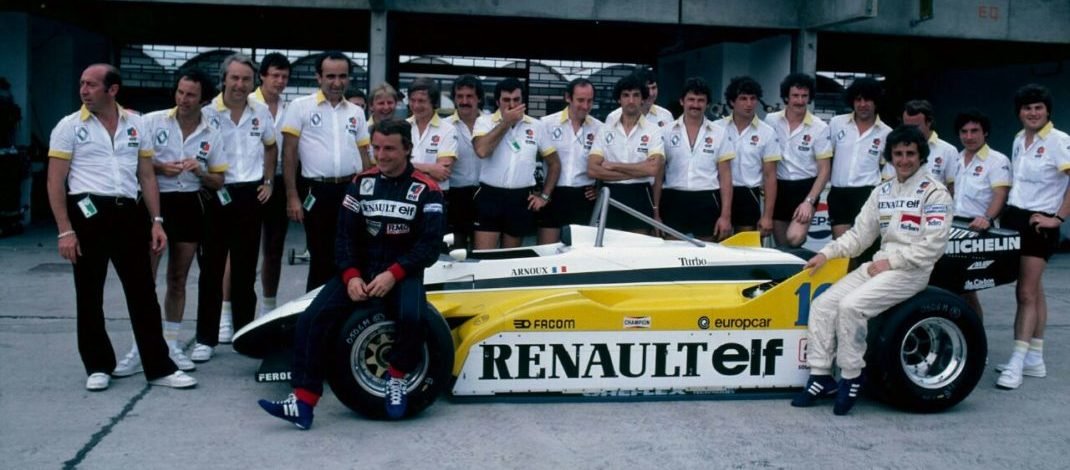 Foto de Renault de 1982! Como perder um título