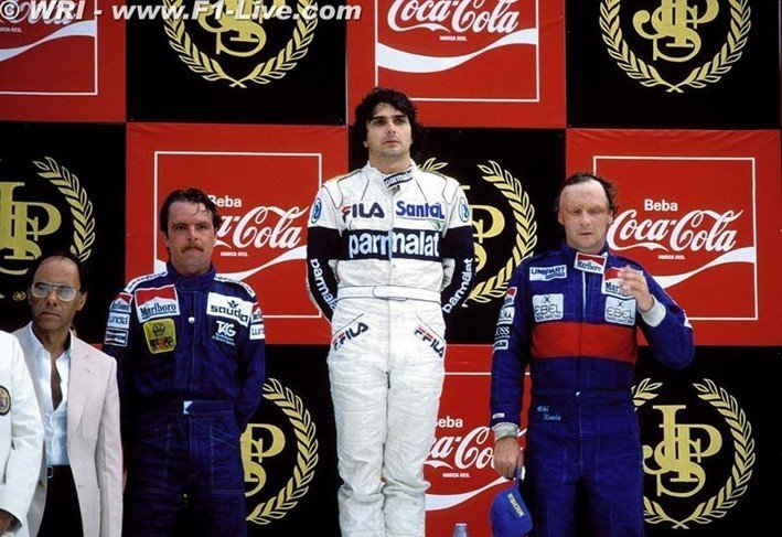 Nelson Piquet brilha e comanda a festa tupiniquim no Grande Prêmio do Brasil de 1983 em Jacarepaguá