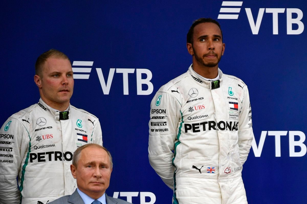 Foto de GP da Rússia – Bottas estaciona após ordem de equipe e Hamilton vence a prova