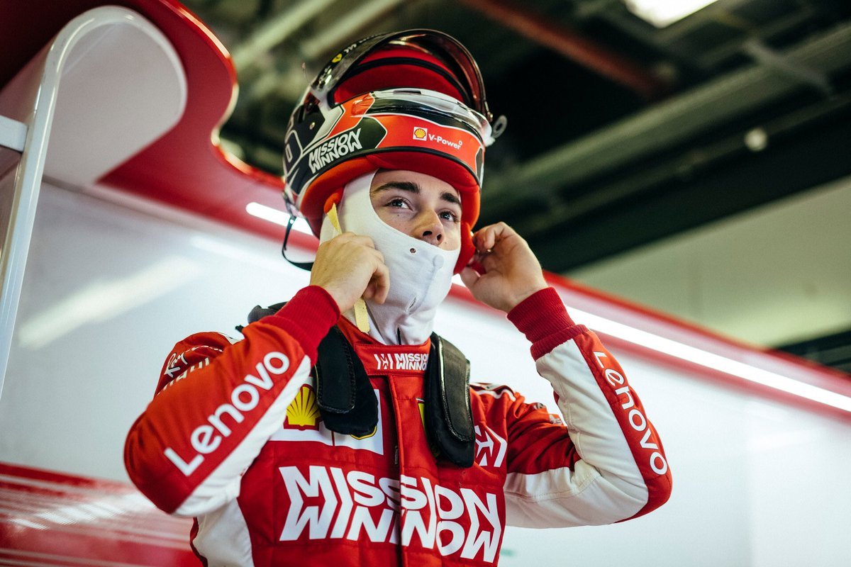 Foto de Teste 2 Abu Dhabi – Charles Leclerc estreia na Ferrari, liderando último dia de testes para a Pirelli