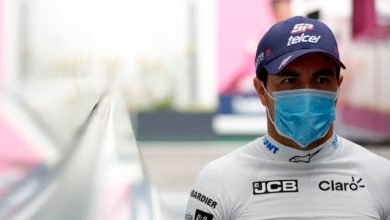 Foto de Sergio Pérez testa positivo para Covid-19 e não poderá participar do GP da Inglaterra