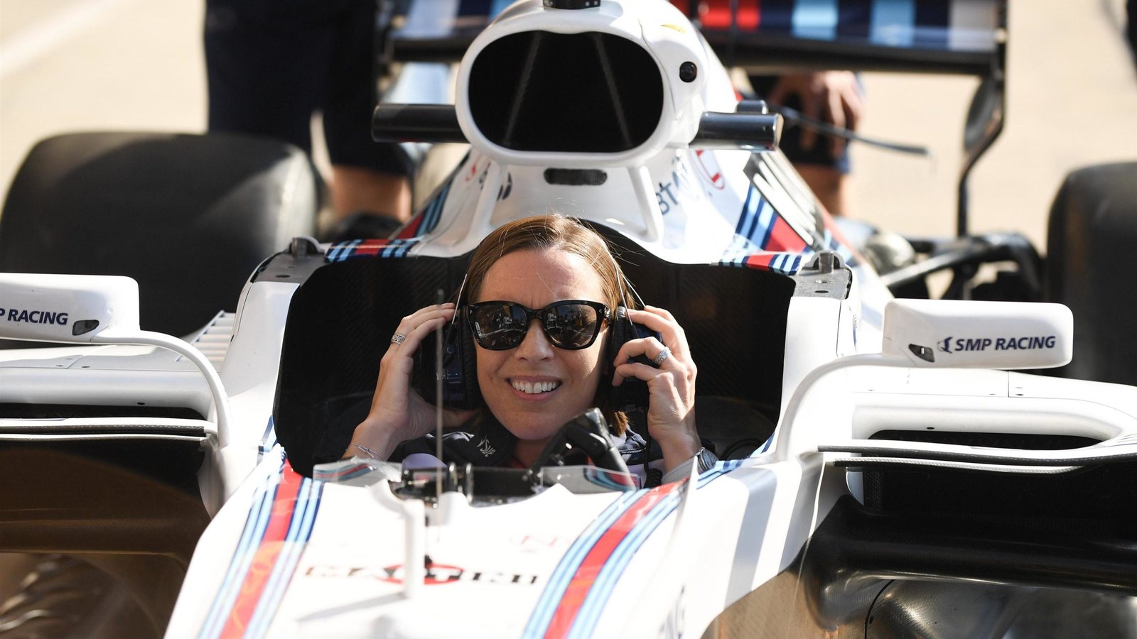 Claire Williams em 2018 na Williams - Foto: F1