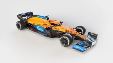Foto de McLaren revela o MCL35M, modelo que conta com a unidade de potência da Mercedes
