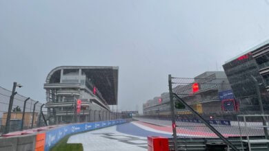 Foto de Fórmula 1 cancela TL3 devido à chuva em Sochi