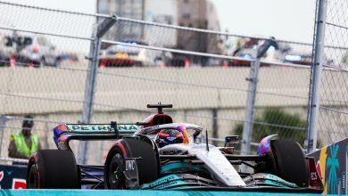 Foto de Russell surpreende com Mercedes e lidera TL2 em Miami, com Hamilton em P4