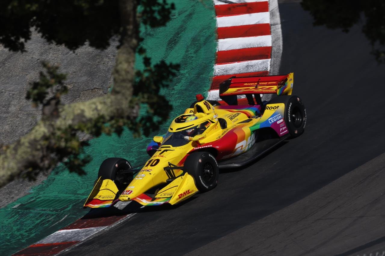 Alex Palou supera adversidades e vence GP de Laguna Seca