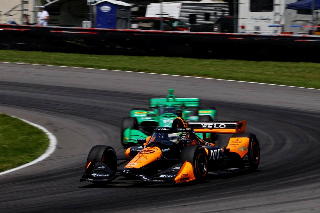 Pato O’Ward supera Alex Palou e conquista vitória no GP de Mid-Ohio