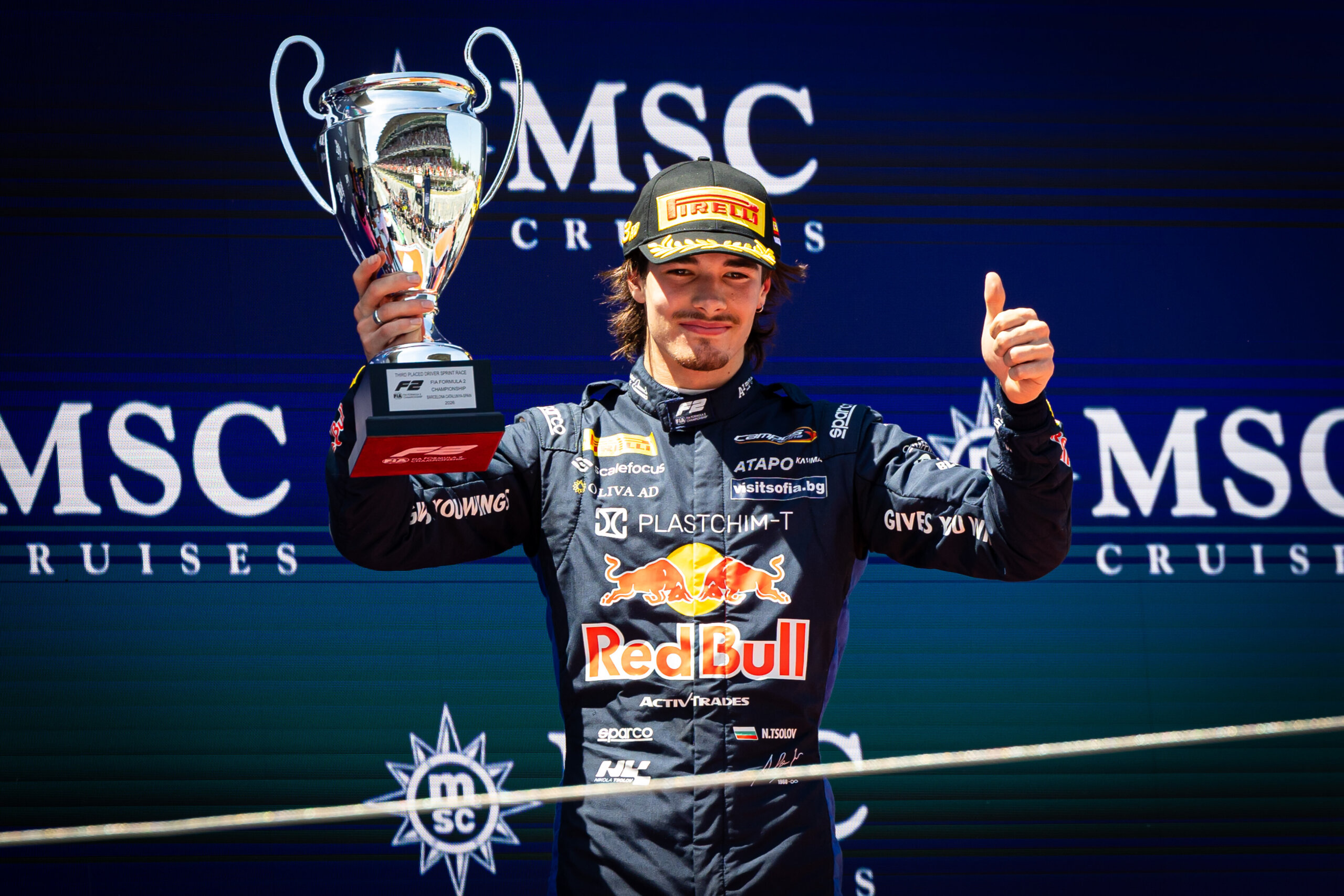 Nikola Tsolov está próximo da Fórmula 1 e deve garantir vaga na Racing Bulls para 2027